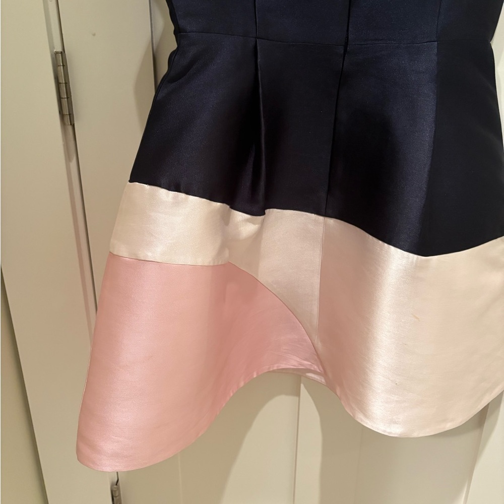 Kate Spade New York Colorblock Pattern Mini Dress Size 8 - Picture 13 of 14